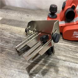 AS-IS Milwaukee 18V Lithium-Ion Cordless 3-1/4 in. Planer (Tool-Only)