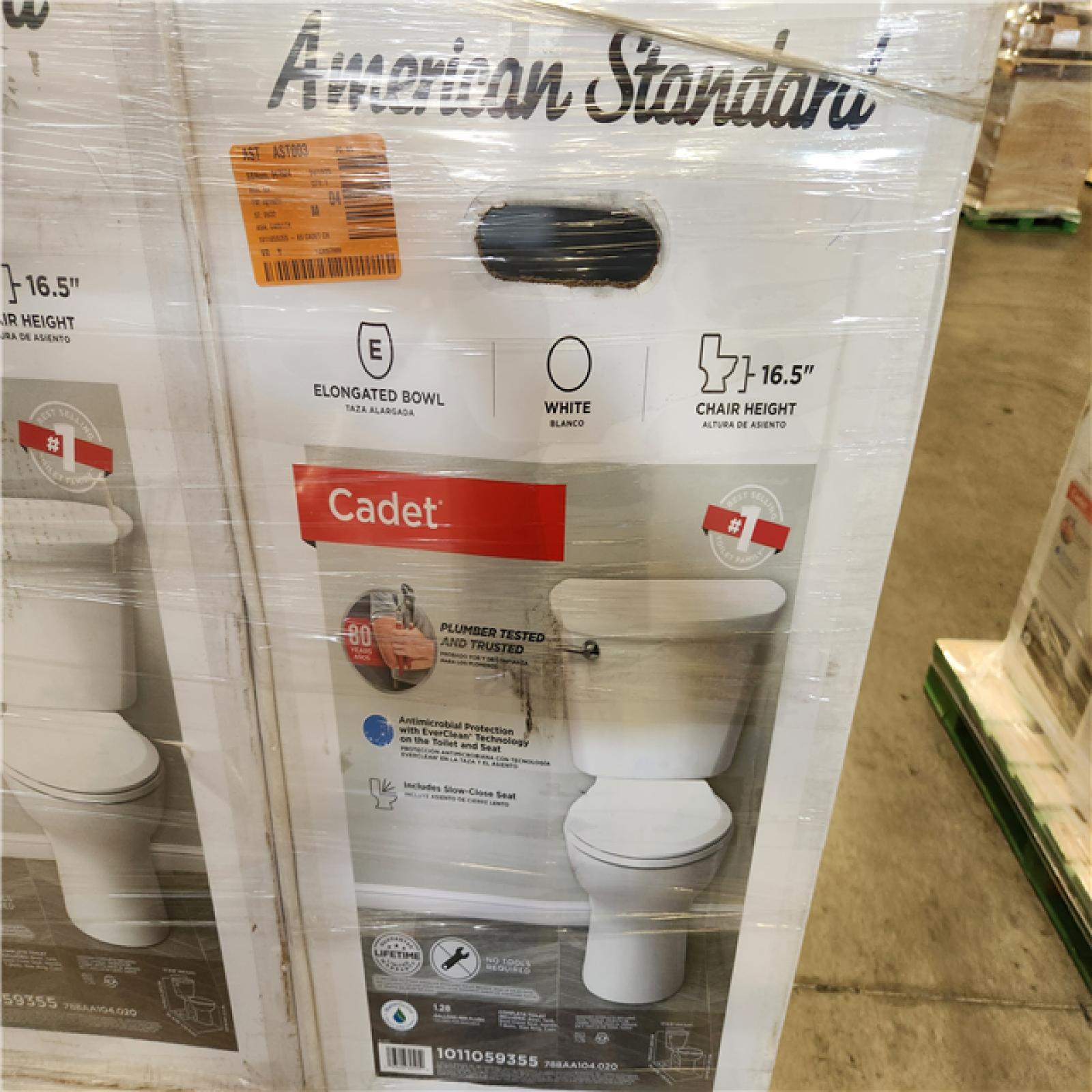 Phoenix Location AS-IS Mixed American Standard Toilet Pallet (6-Total)