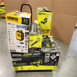 CALIFORNIA AS-IS OUTDOOR POWER EQUIPMENT