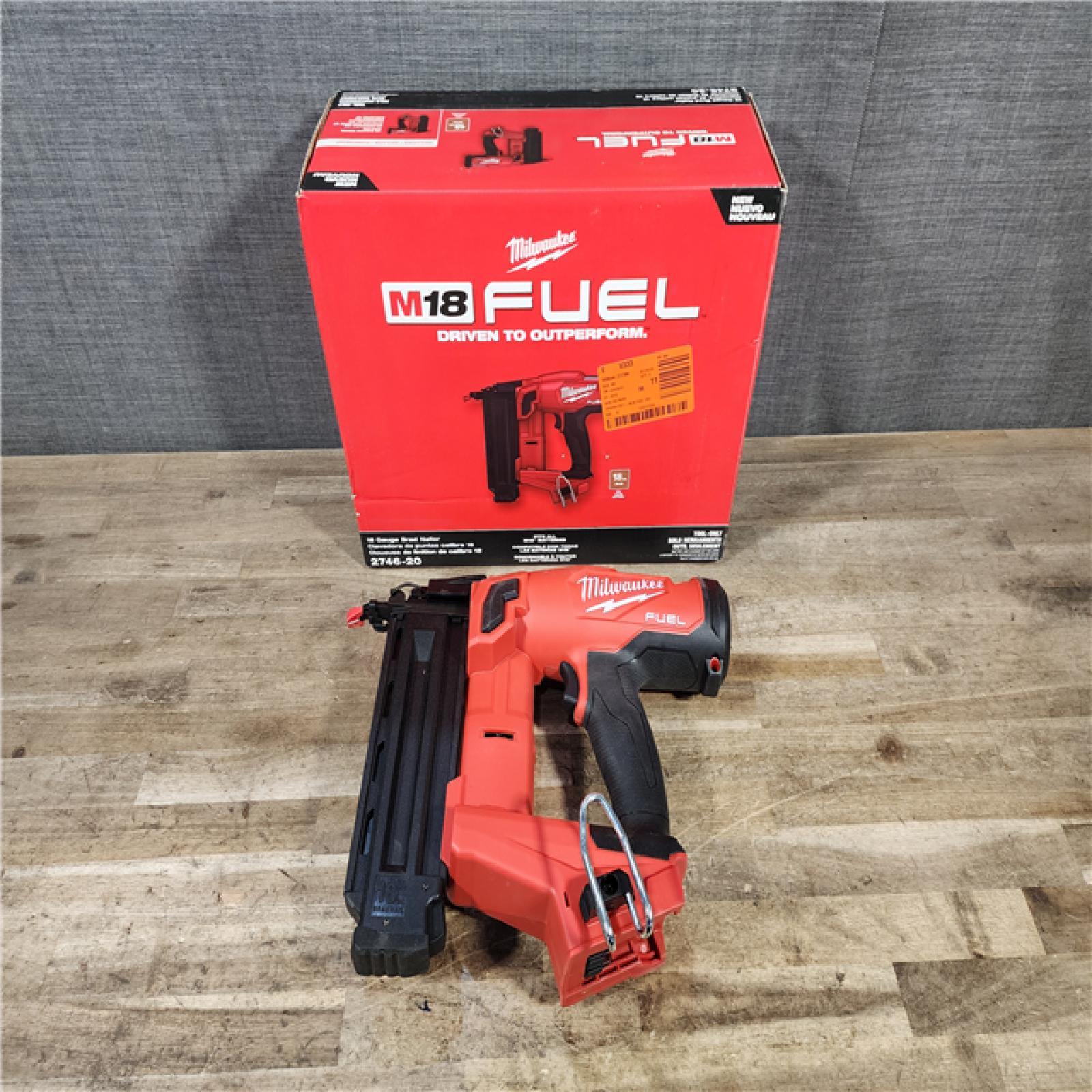 HOUSTON LOCATION - AS-IS Milwaukee M18 Fuel 18V Brushless 18-Gauge Brad Nailer 2746-20 (Bare Tool)