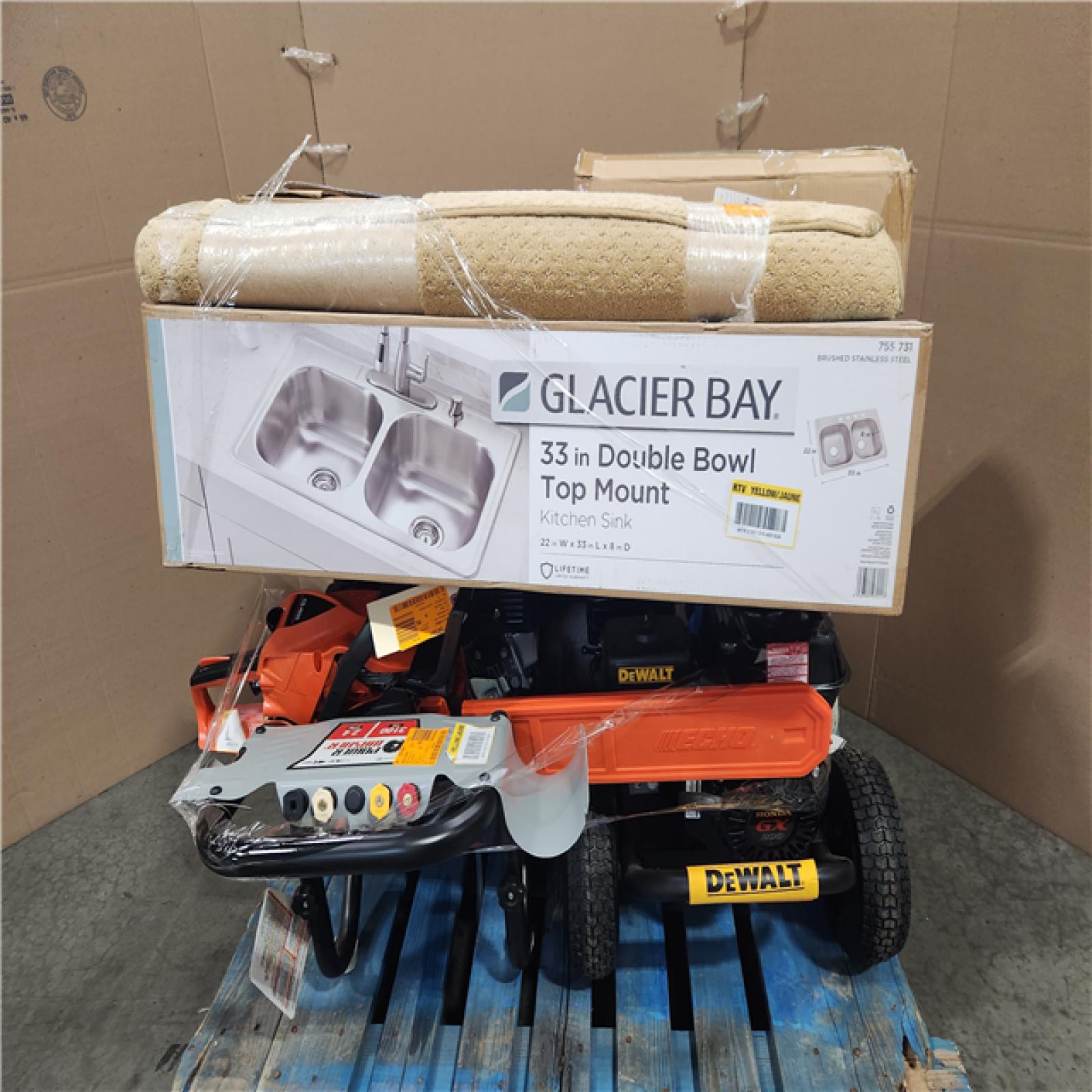 CALIFORNIA AS-IS HOME IMPROVEMENT PALLET