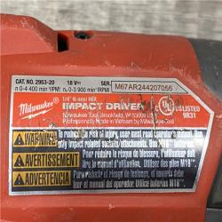 AS-IS Milwaukee FUEL 18V Lithium-Ion Brushless Cordless Hammer Drill and Impact Driver Combo Kit