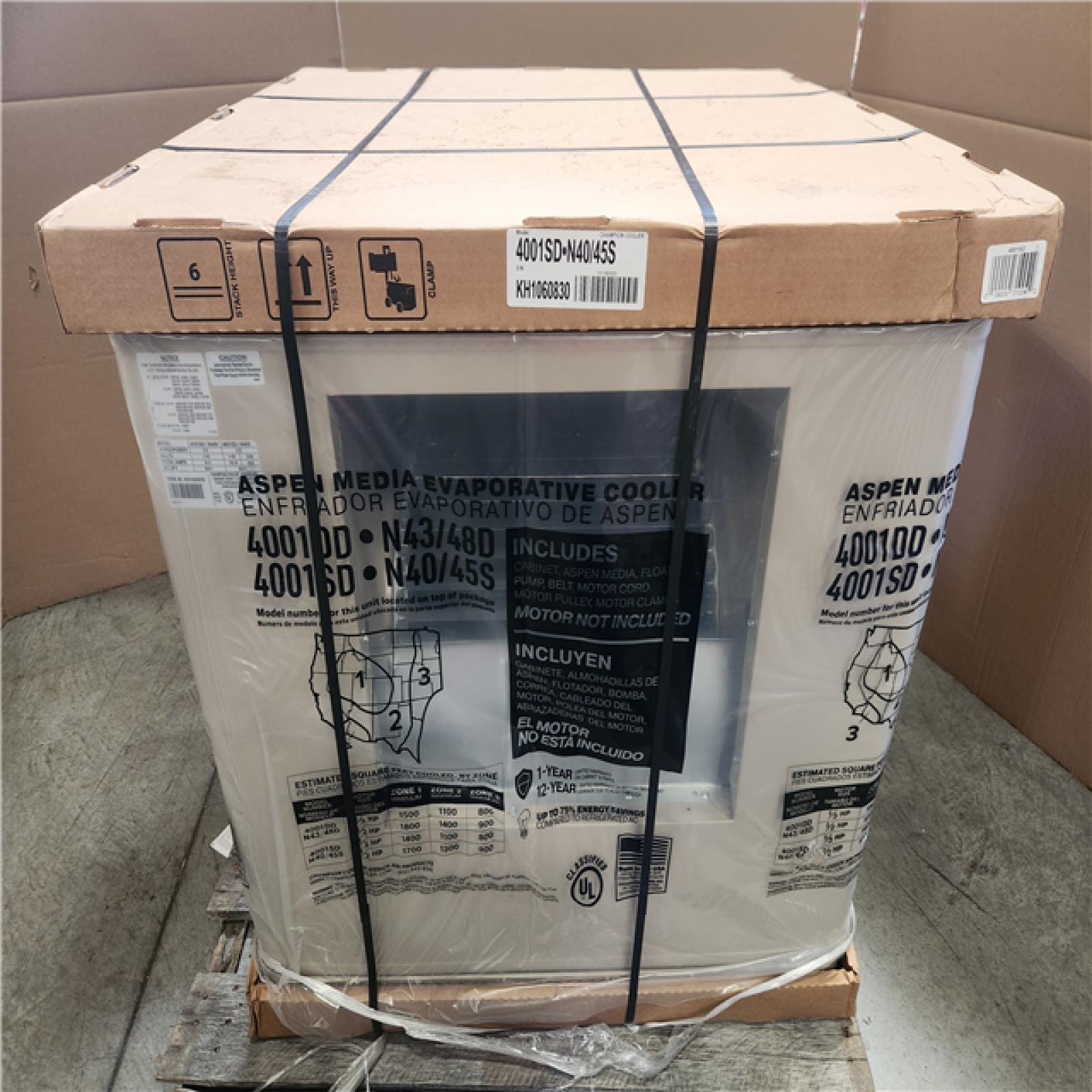 Phoenix NEW Champion Cooler 4600 CFM Side-Draft Wall/Roof Evaporative Cooler for 1700 sq. ft. (Motor Not Included)