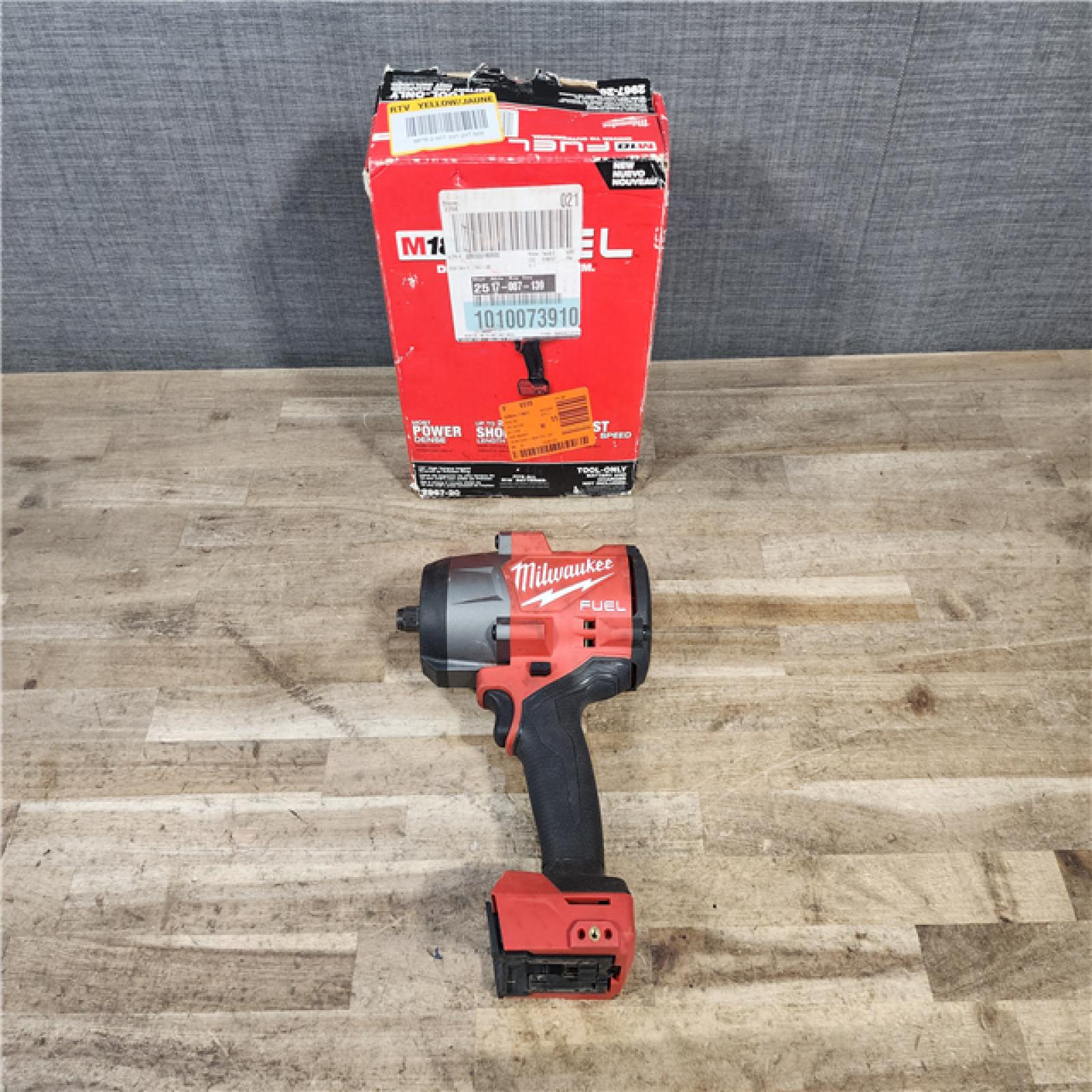 HOUSTON LOCATION - AS-IS Milwaukee FUEL 18V Lithium-Ion Brushless Cordless 1/2 in. Impact Wrench with Friction Ring (Tool-Only)