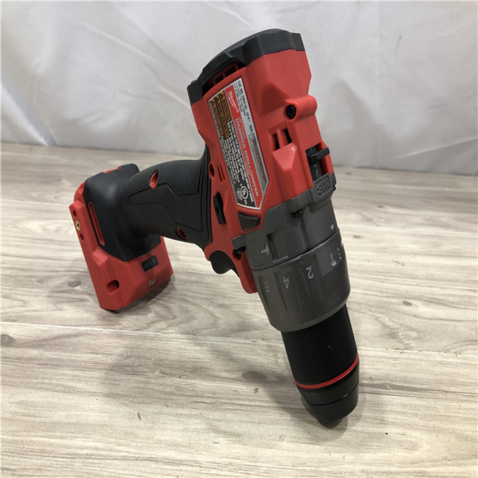 AS-IS Milwaukee FUEL 18V Lithium-Ion Cordless Hammer Drill and Impact Driver Combo Kit