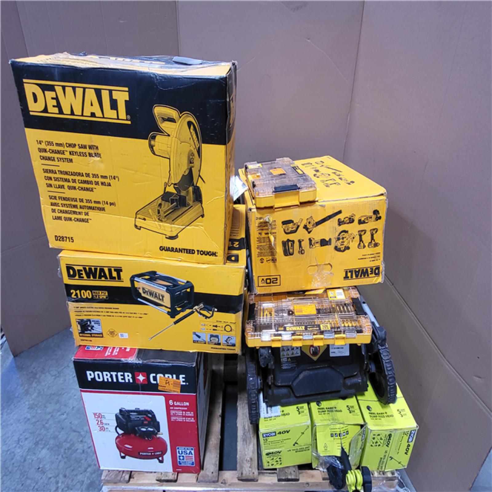 CALIFORNIA AS-IS TOOL PALLET