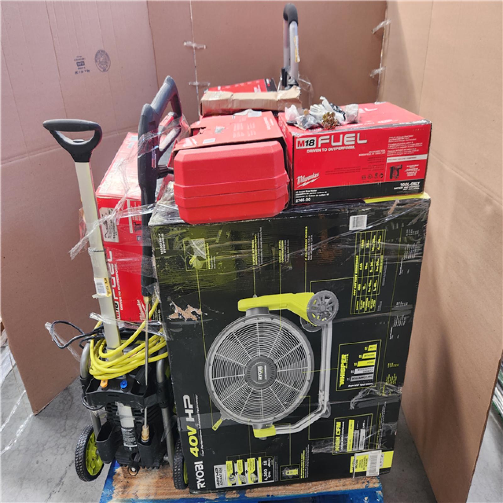 CALIFORNIA AS-IS TOOL PALLET