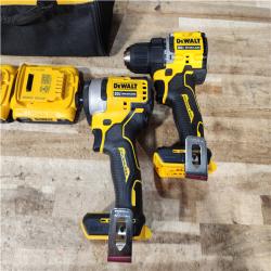 HOUSTON LOCATION - AS - IS DEWALT ATOMIC 20-Volt MAX Lithium-Ion Cordless Combo Kit