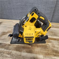 HOUSTON LOCATION - AS-IS DeWALT Flexvolt Max 7-1/4  60V Brushless Circular Saw DCS578B (Bare Tool)