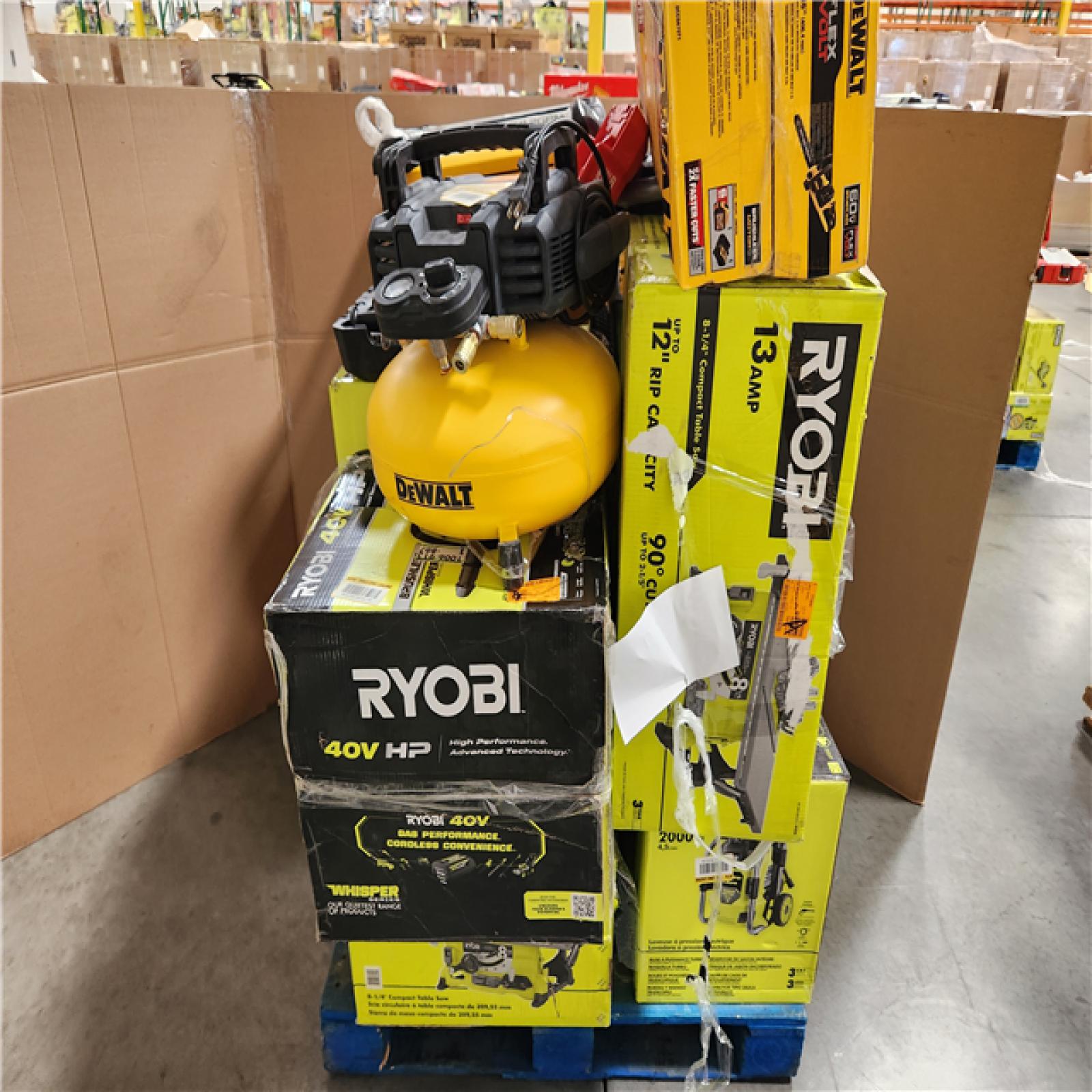 CALIFORNIA AS -IS  TOOL PALLET
