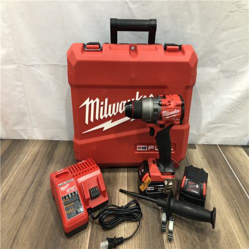 AS-IS Milwaukee FUEL 18V Lithium-Ion Brushless Cordless 1/2 in. Drill/Driver Kit