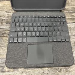 LIKE NEW Logitech Combo Touch Keyboard Case for iPad | in Oxford Grey