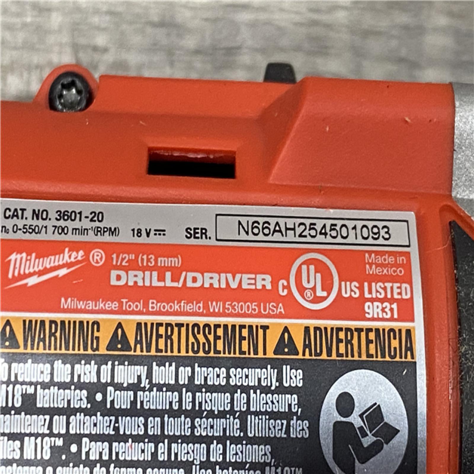 AS-IS Milwaukee 18V Lithium-Ion Brushless Cordless Compact Drill/Impact Combo Kit