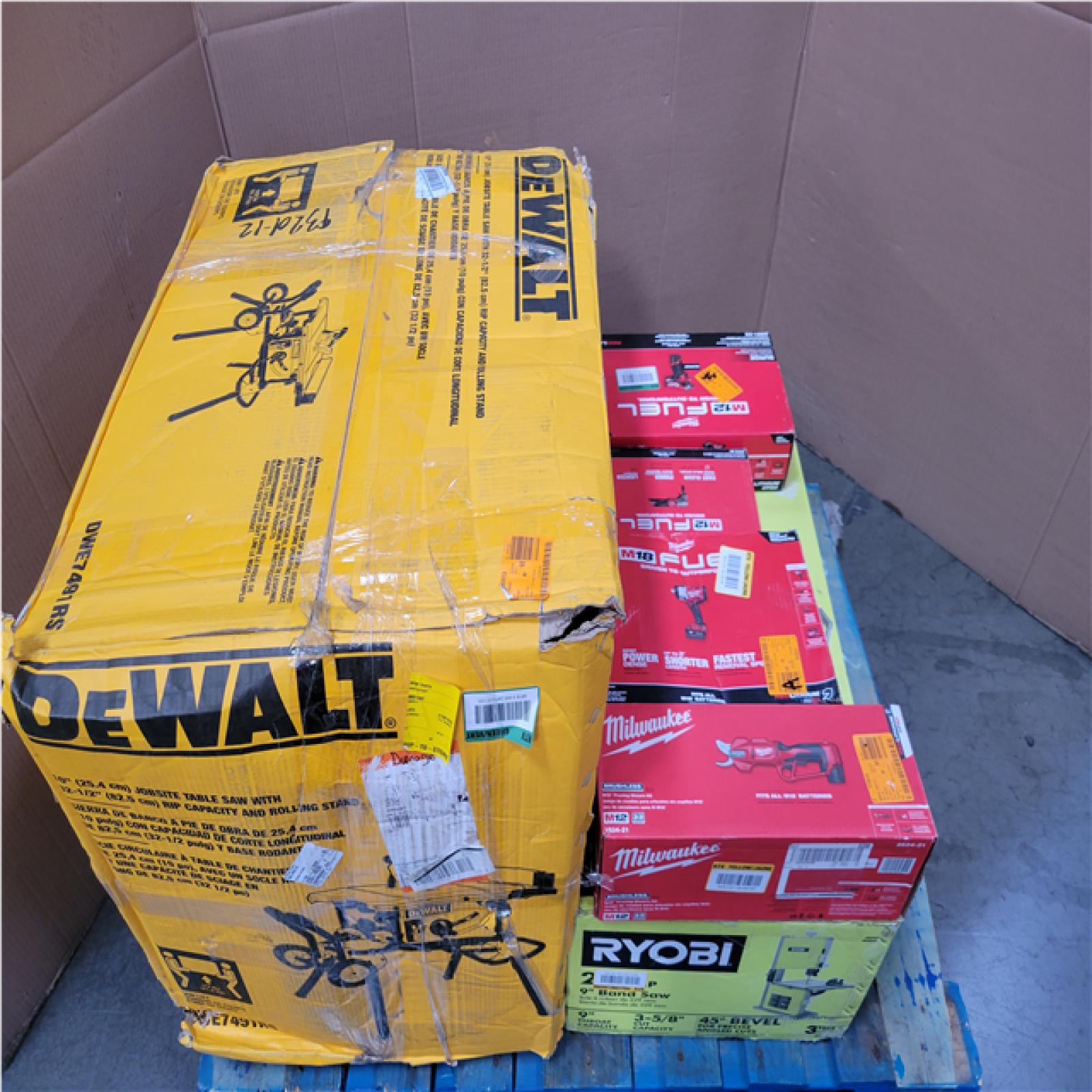 CALIFORNIA AS-IS TOOL PALLET