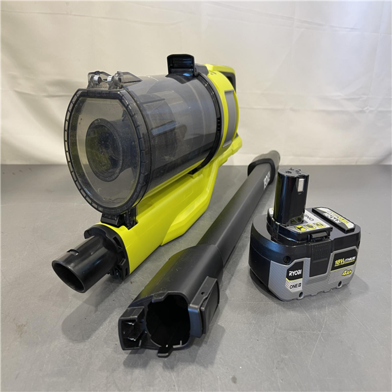 AS-IS - Ryobi ONE+ HP 18V Cordless Pet Stick Vacuum Cleaner Kit