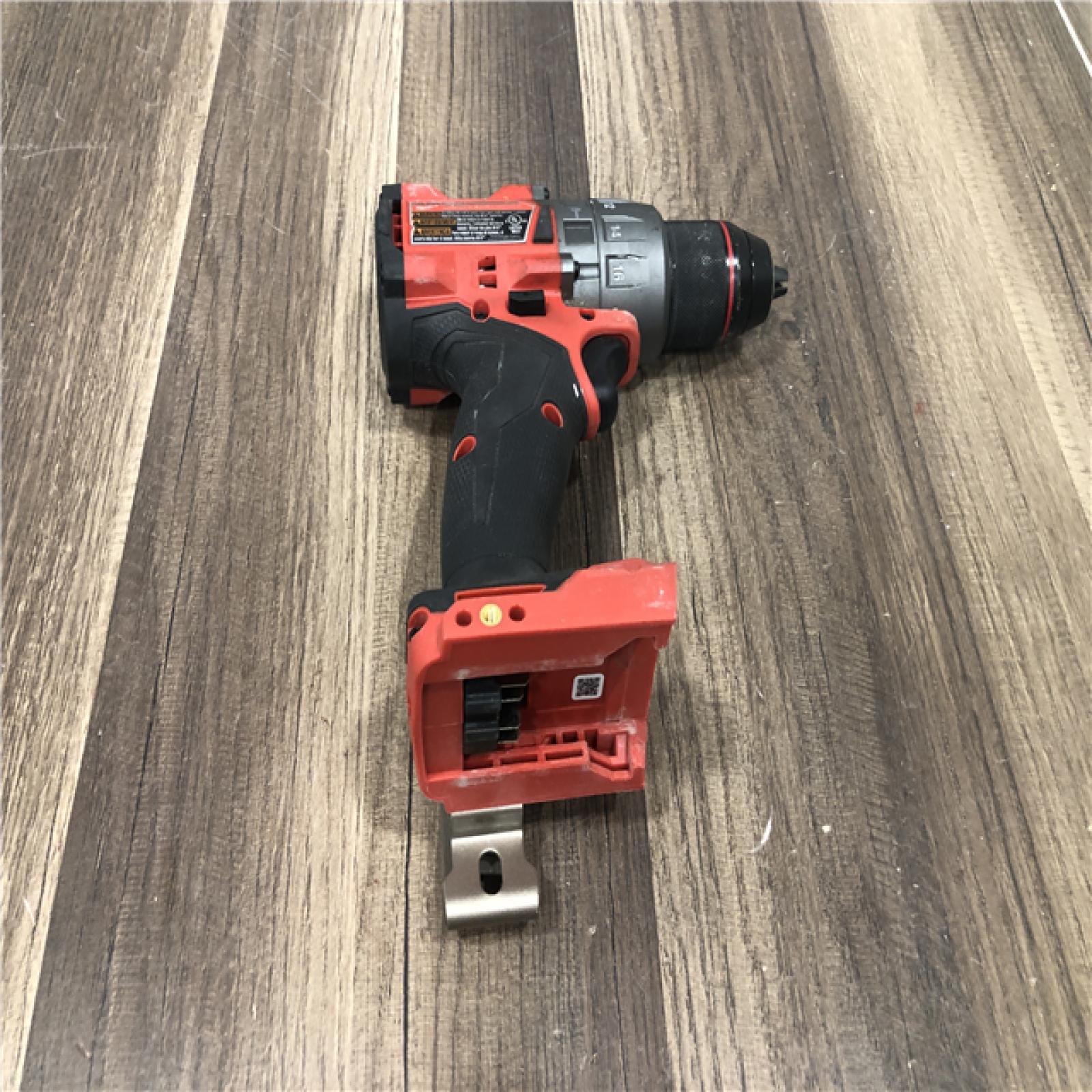 AS-IS Milwaukee FUEL 18V Lithium-Ion Brushless Cordless 1/2 in. Hammer Drill/Driver (Tool-Only)