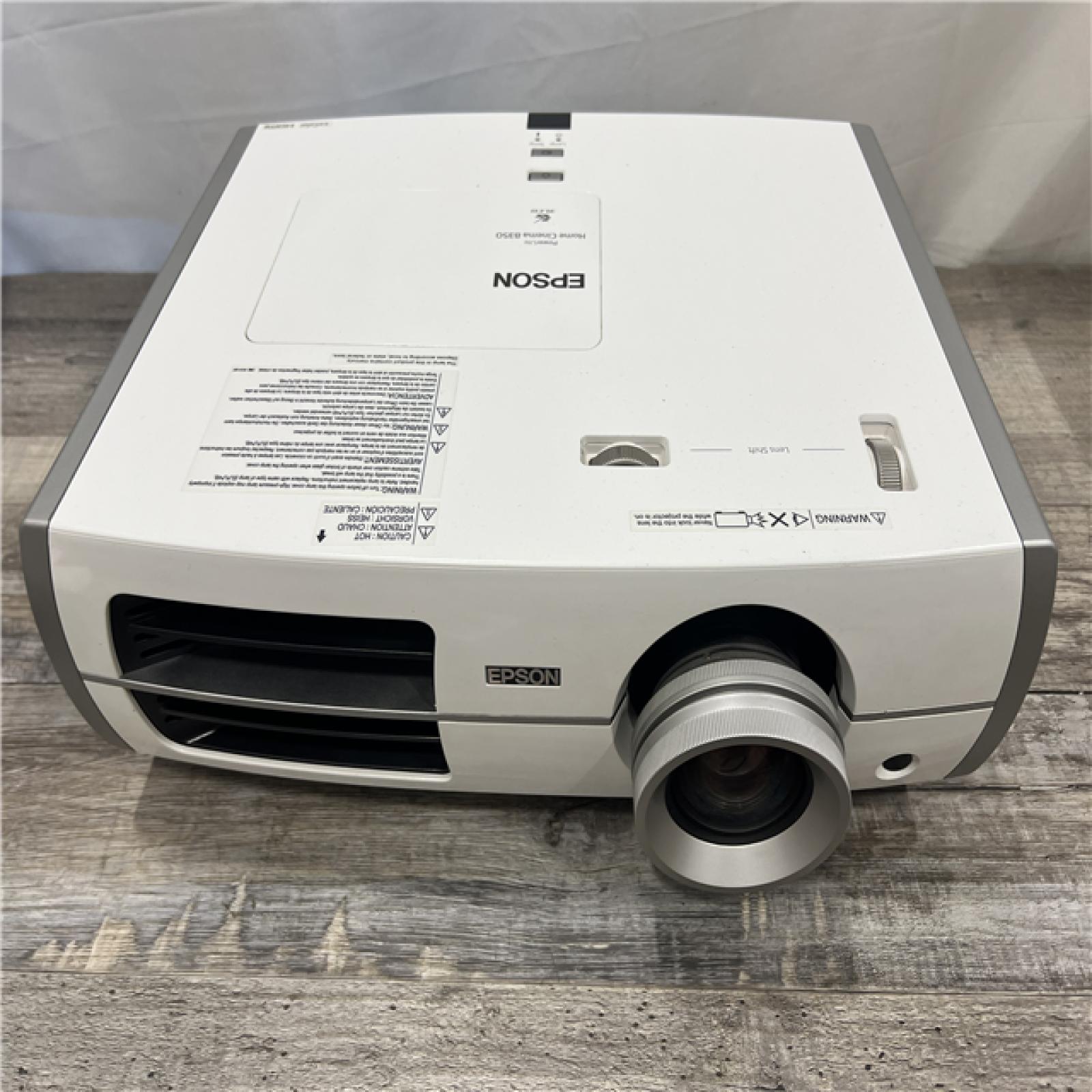 AS-IS Epson PowerLite 8350 Home Cinema Projector