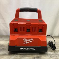 AS-IS Milwaukee 18V Lithium-Ion PACKOUT 6-Port Rapid Charger