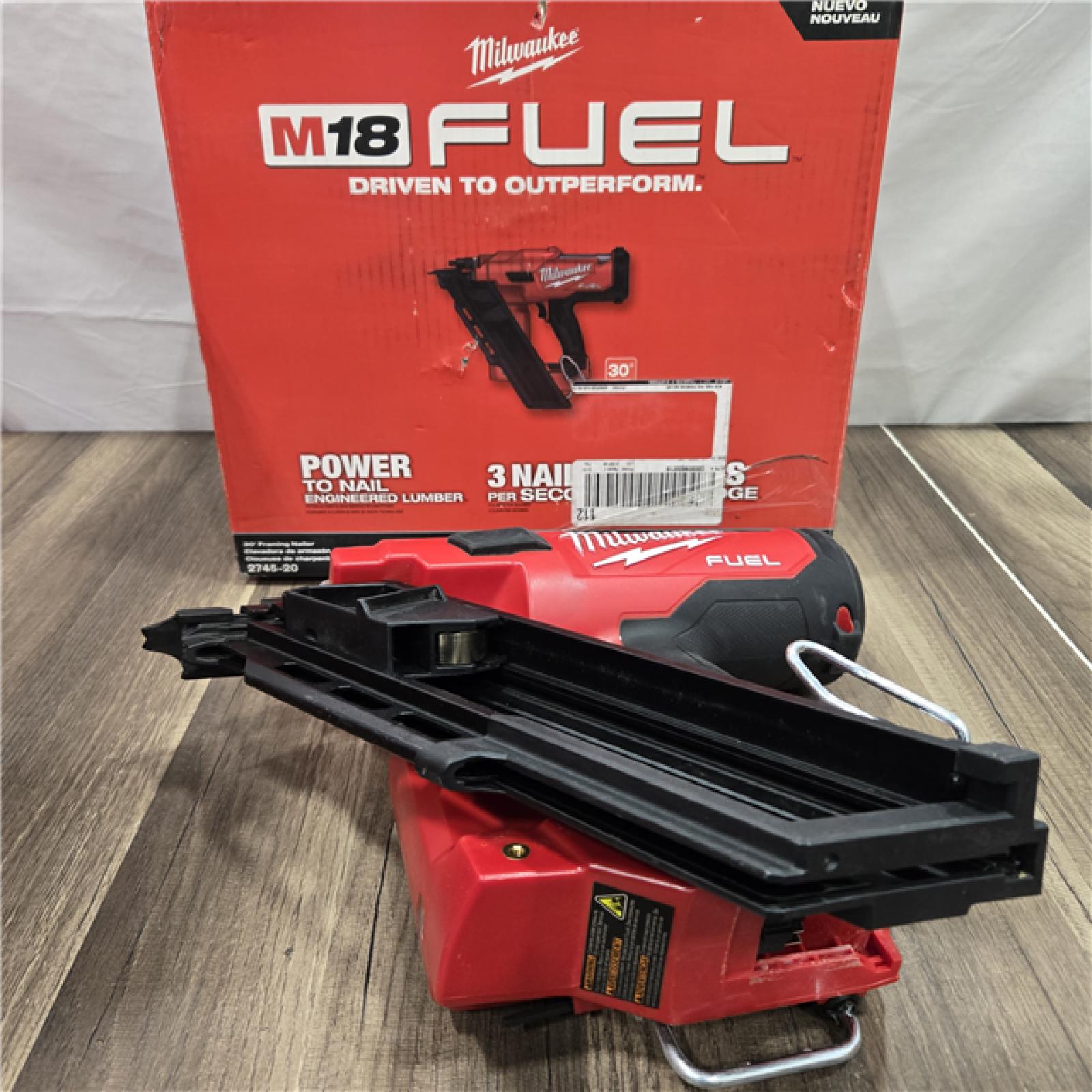 GOOD Milwaukee  M18 FUEL 3-1/2 in. 18-Volt 30-Degree Lithium-Ion Brushless Cordless Framing Nailer (Tool-Only)
