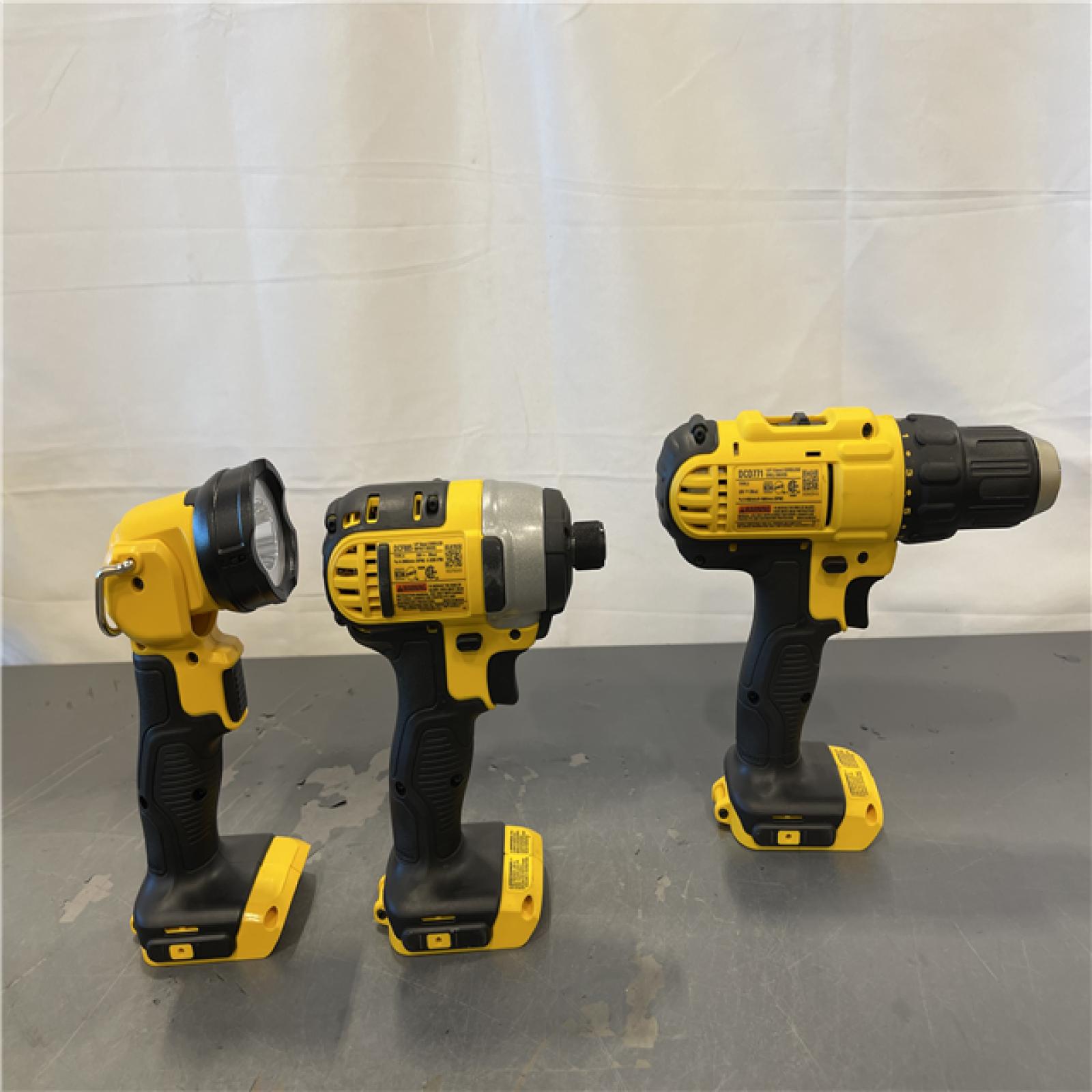AS-IS - DEWALT 20V MAX Lithium-Ion Brushed Cordless (10-Tool) Combo Kit
