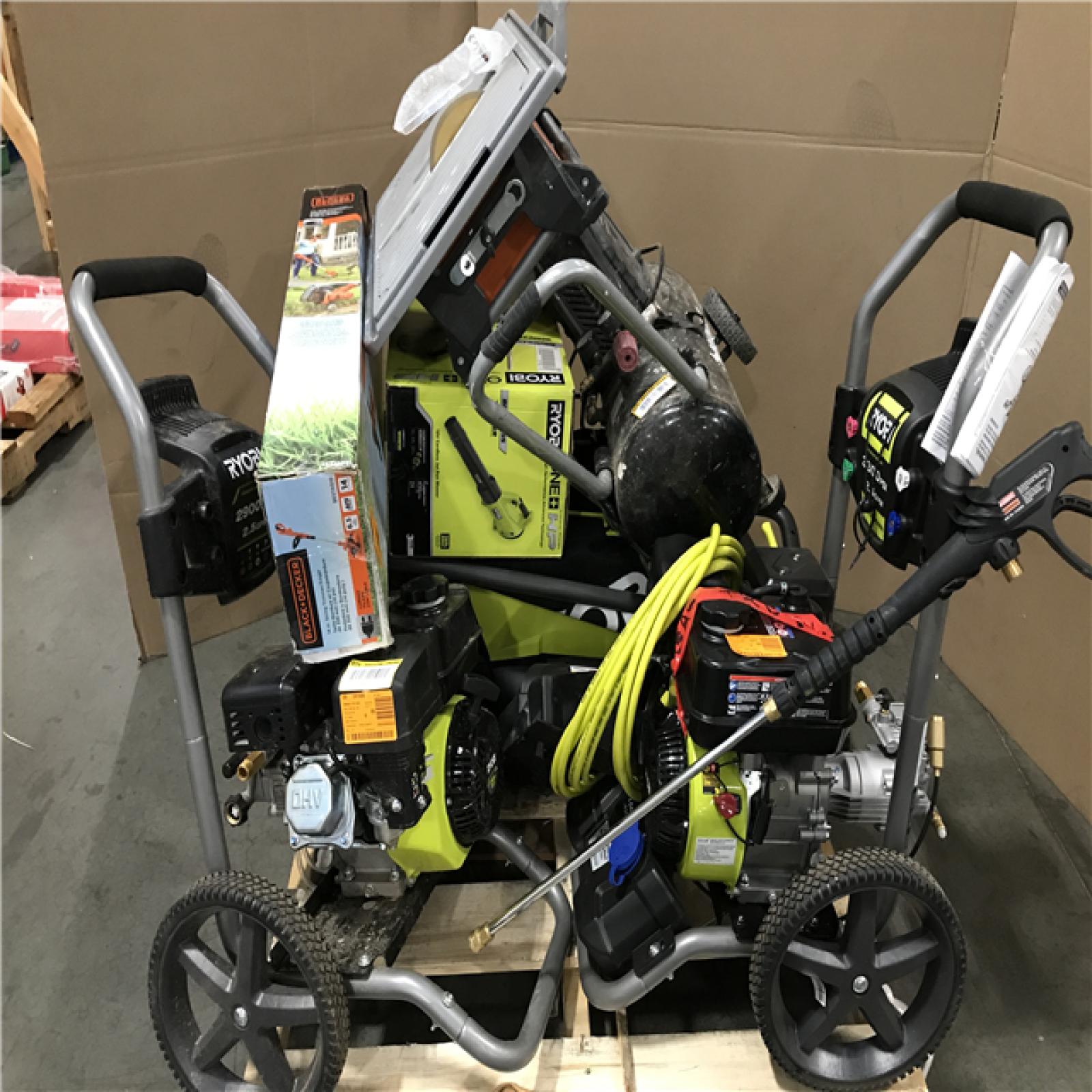 CALIFORNIA AS-IS OUTDOOR POWER EQUIPMENT