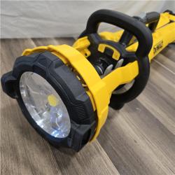 AS-IS DEWALT 20V MAX 3000 Lumens Tripod Jobsite Light (Tool-Only)
