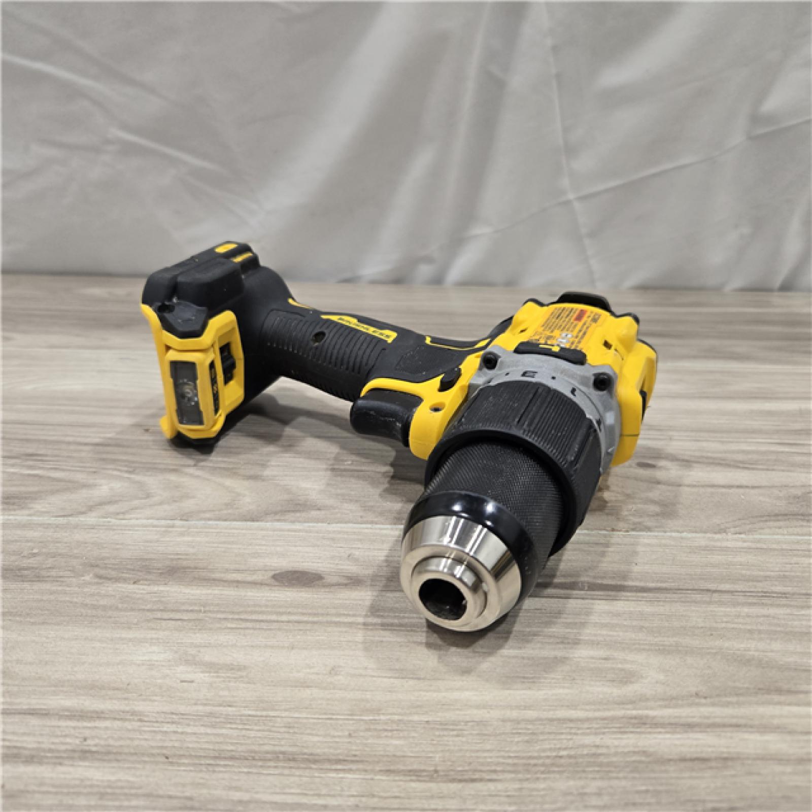 AS-IS DEWALT 20V Compact Cordless 1/2 in. Hammer Drill (Tool-Only)