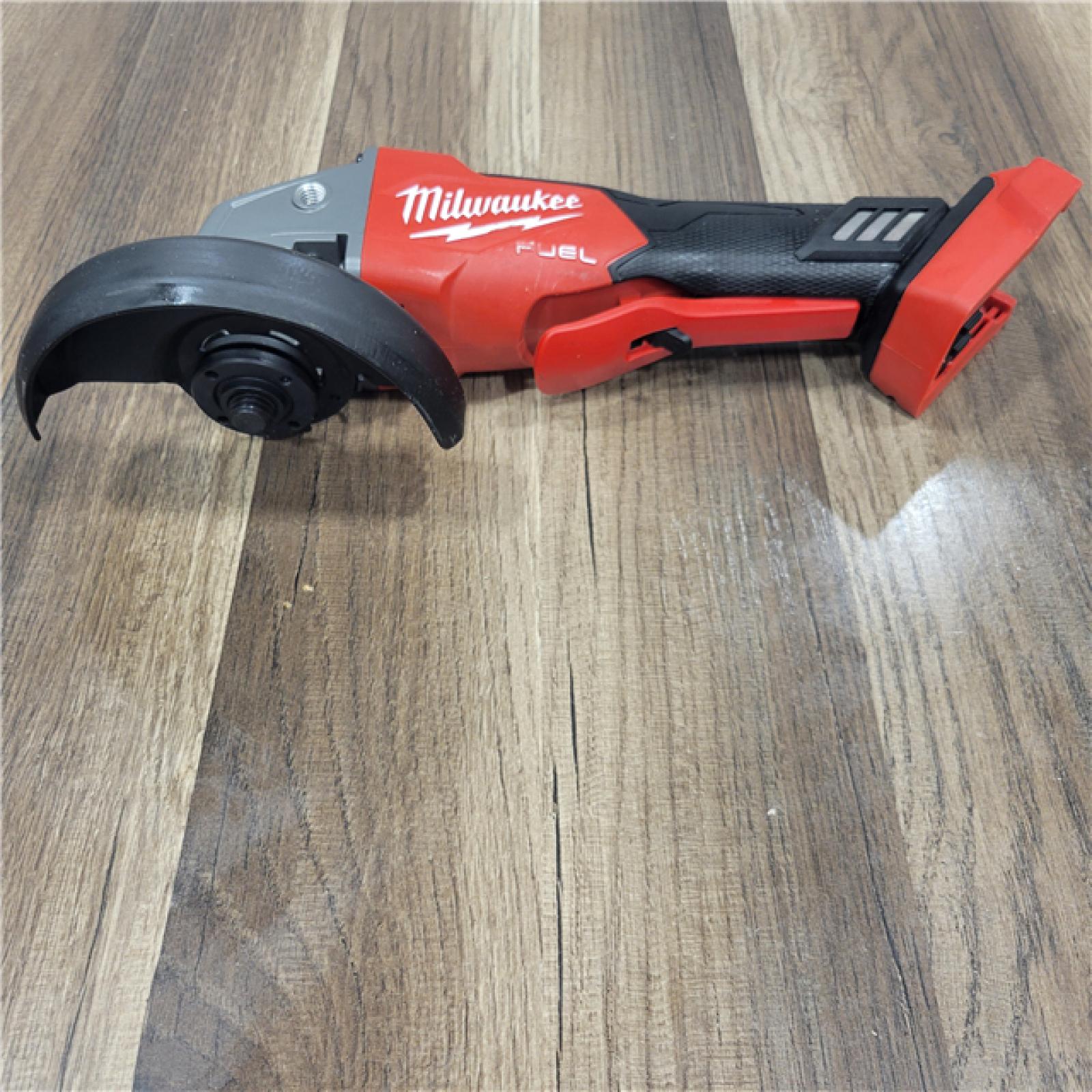 AS-IS Milwaukee 2880-20 M18 FUEL 18-Volt Lithium-Ion Brushless Cordless 4-1/2 in./5 in. Grinder W/Paddle Switch (Tool-Only)