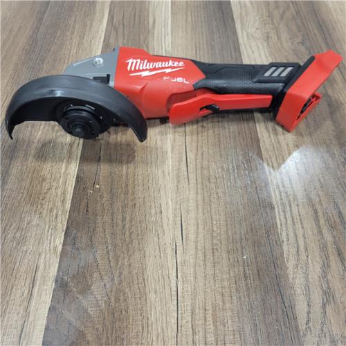 AS-IS Milwaukee 2880-20 M18 FUEL 18-Volt Lithium-Ion Brushless Cordless 4-1/2 in./5 in. Grinder W/Paddle Switch (Tool-Only)
