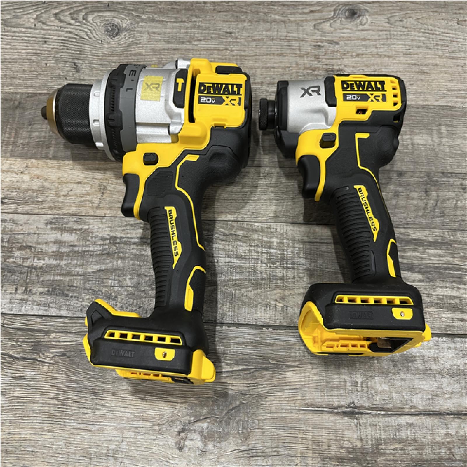 AS-IS DEWALT 20V XR Lithium-Ion Cordless Brushless 1/2 in. Drill/Driver Kit