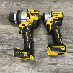 AS-IS DEWALT 20V XR Lithium-Ion Cordless Brushless 1/2 in. Drill/Driver Kit