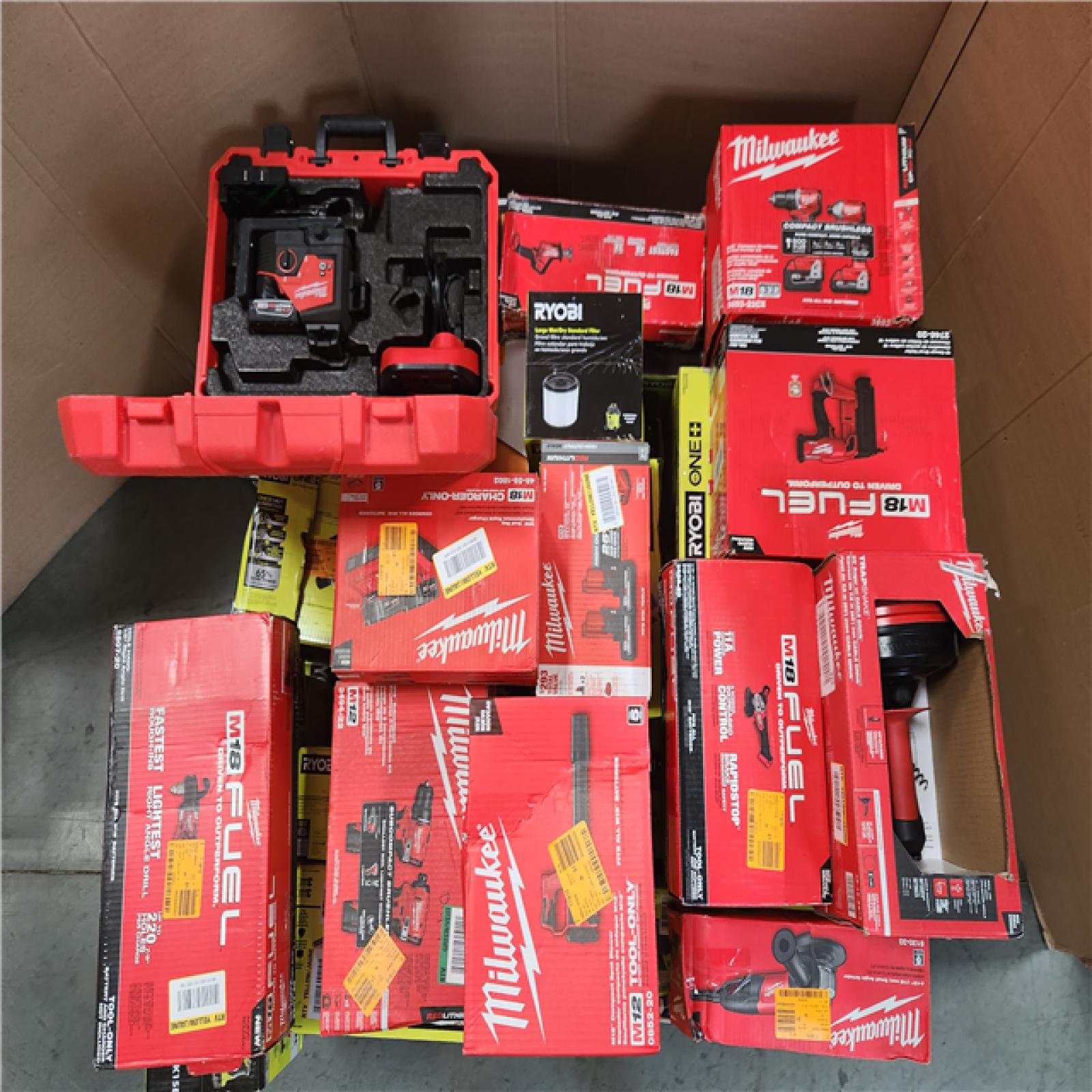 CALIFORNIA AS-IS TOOL PALLET