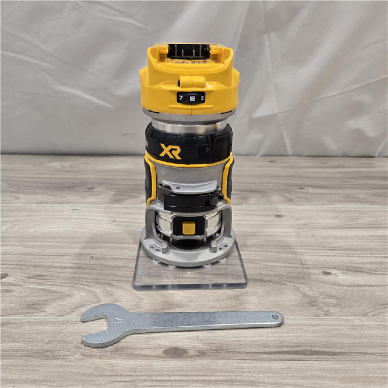 AS-IS Dewalt 20V MAX XR Cordless Compact Router (Tool Only)