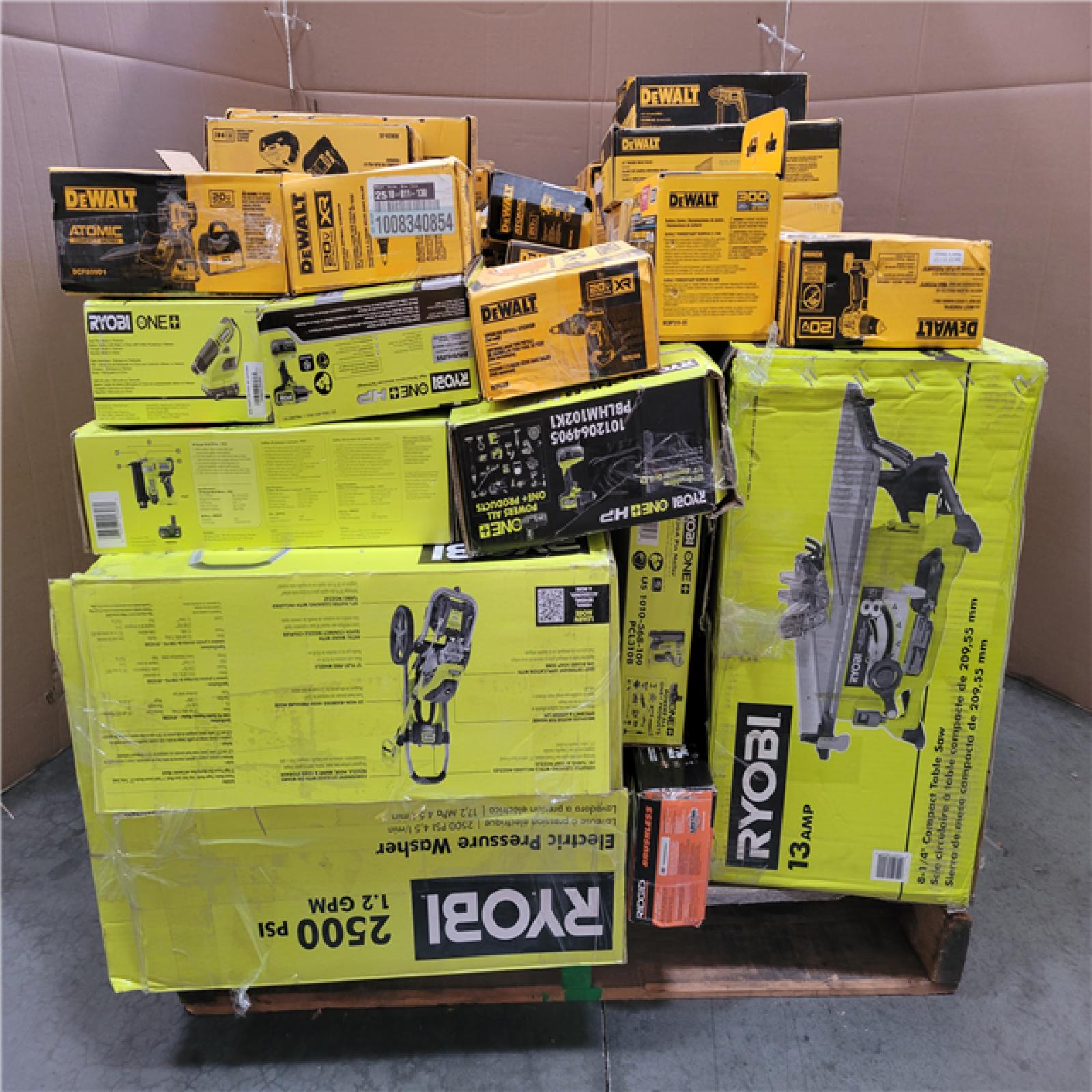 CALIFORNIA AS-IS TOOL PALLET