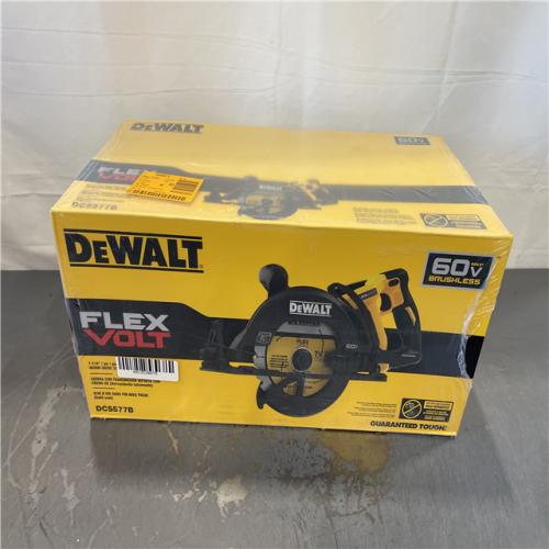 New! - DEWALT FLEXVOLT 60V MAX Cordless Brushless 7-1/4 in. Wormdrive Style Circular Saw Tool
