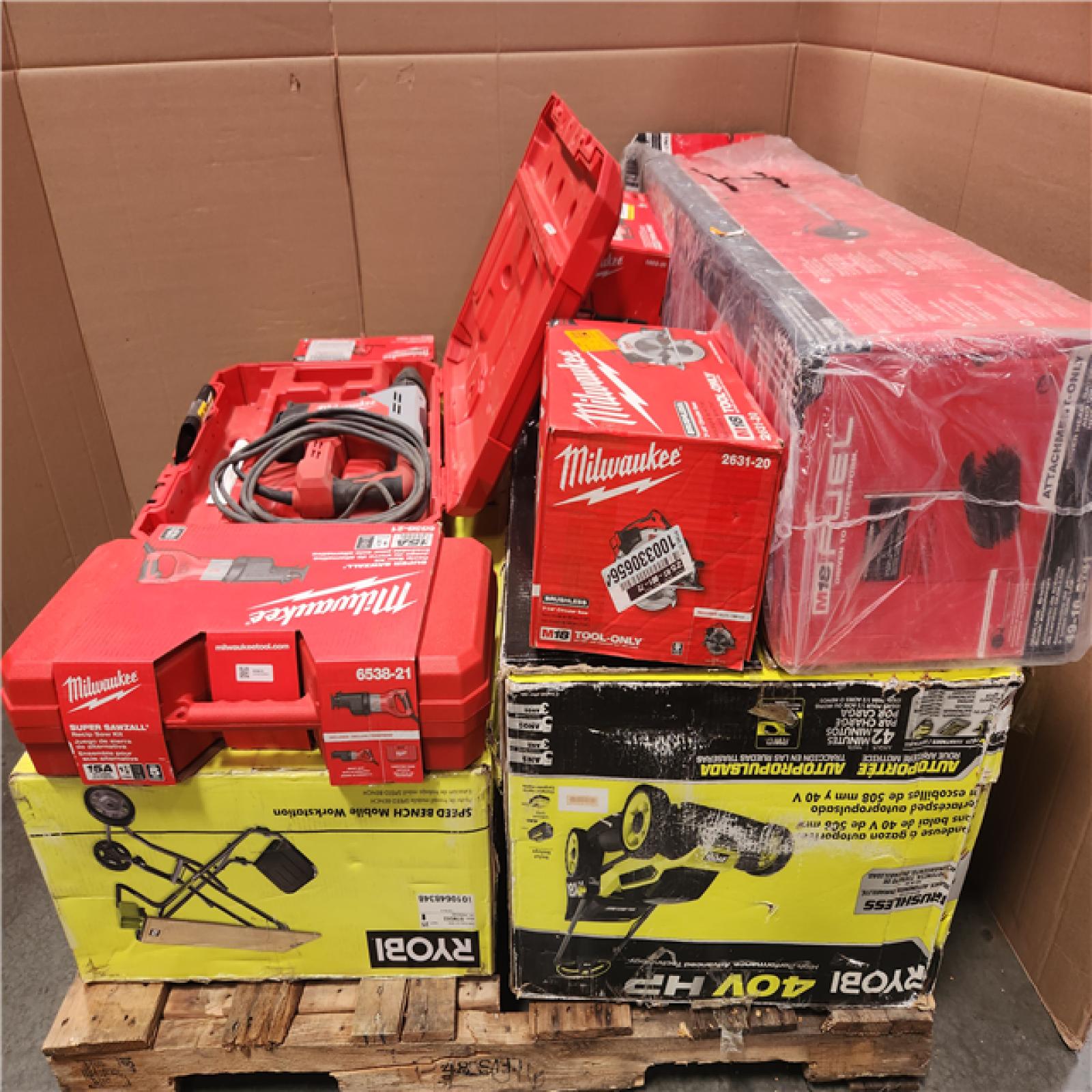 CALIFORNIA AS-IS TOOL PALLET