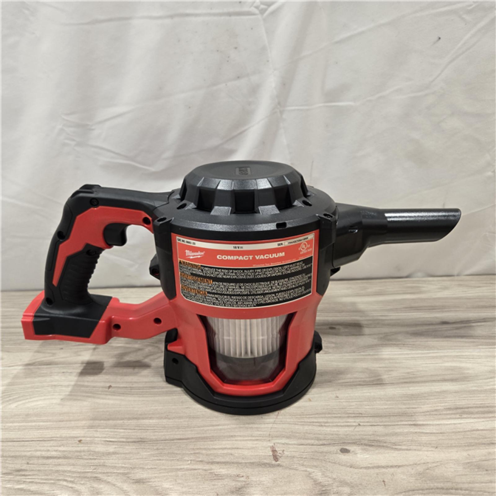 AS-IS Milwaukee M18 18V Cordless Compact Vacuum (Tool-Only)