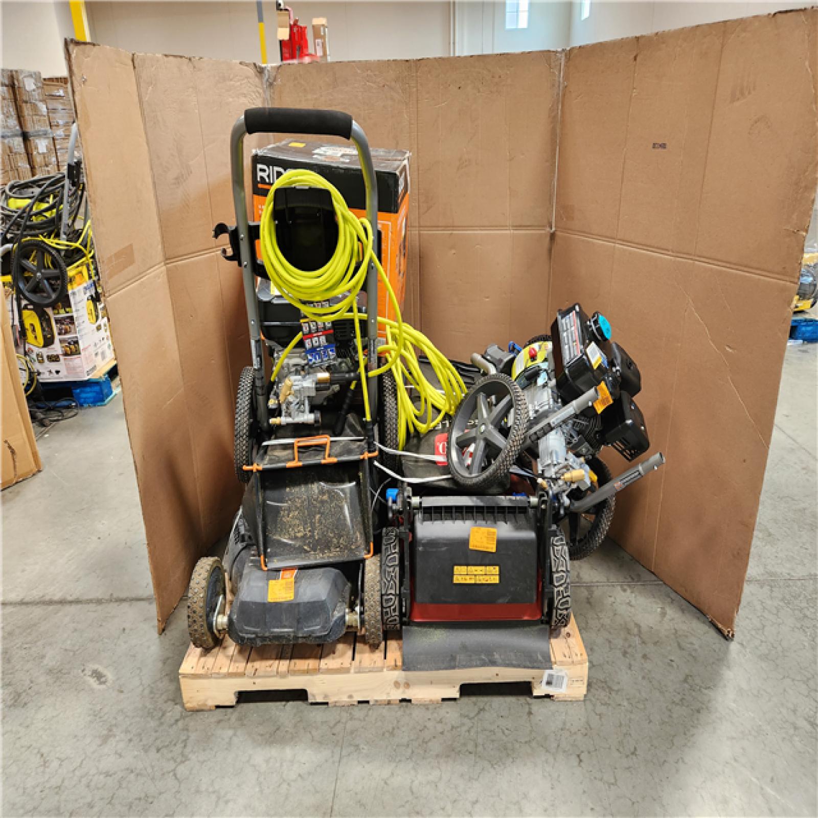 CALIFORNIA AS-IS OUTDOOR POWER EQUIPMENT