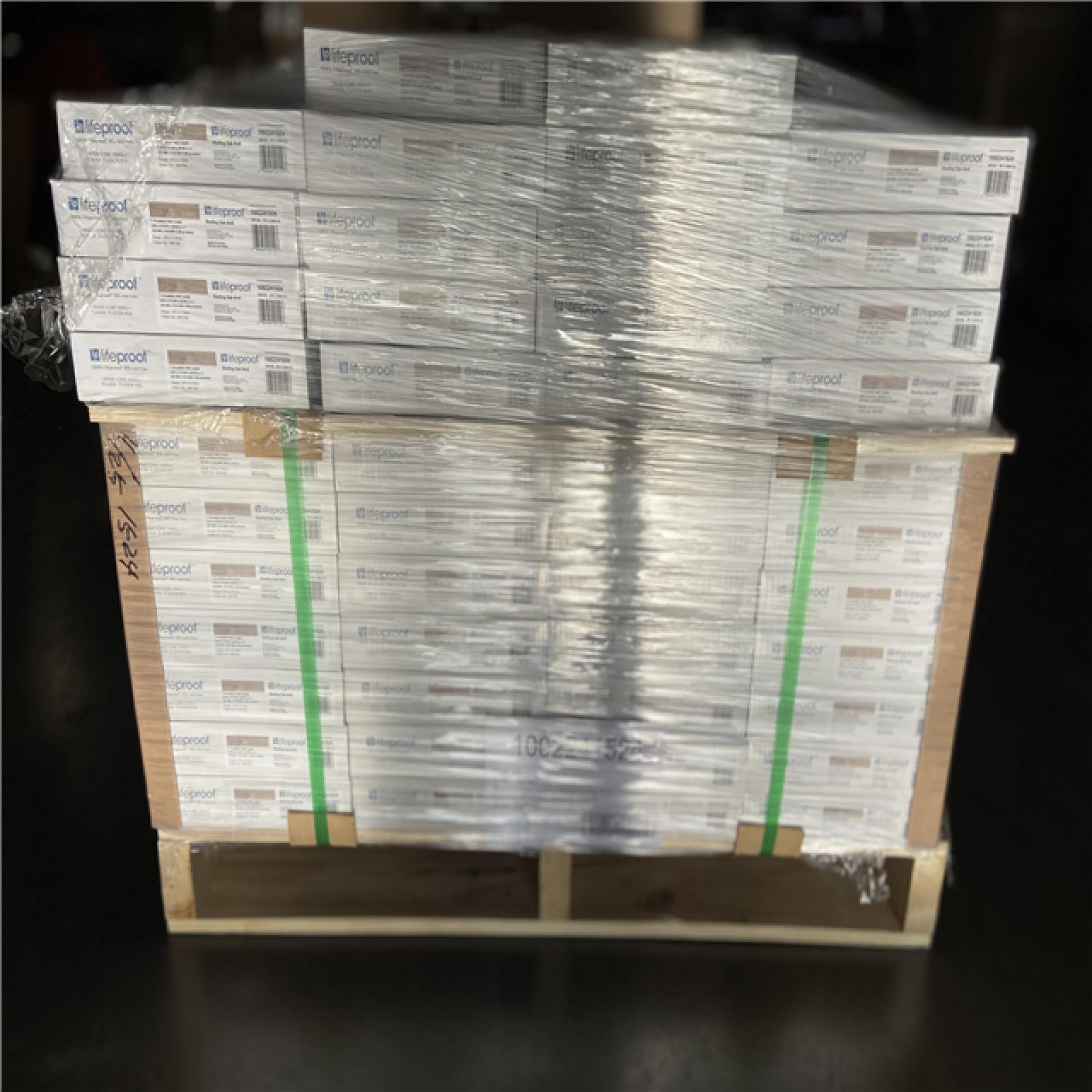 DALLAS LOCATION - Lifeproof Sterling Oak 6 MIL x 8.7 in. W x 48 in. L Click Lock Waterproof Luxury Vinyl Plank Flooring (20.1 sqft/case) PALLET- (46 UNITS)