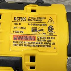 AS-IS DEWALT ATOMIC 20-Volt MAX Lithium-Ion Cordless Combo (2-Tool) Kit