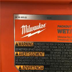 AS-IS Milwaukee FUEL PACKOUT 18-Volt Lithium-Ion Cordless 2.5 Gal. Wet/Dry Vacuum (Vacuum-Only)
