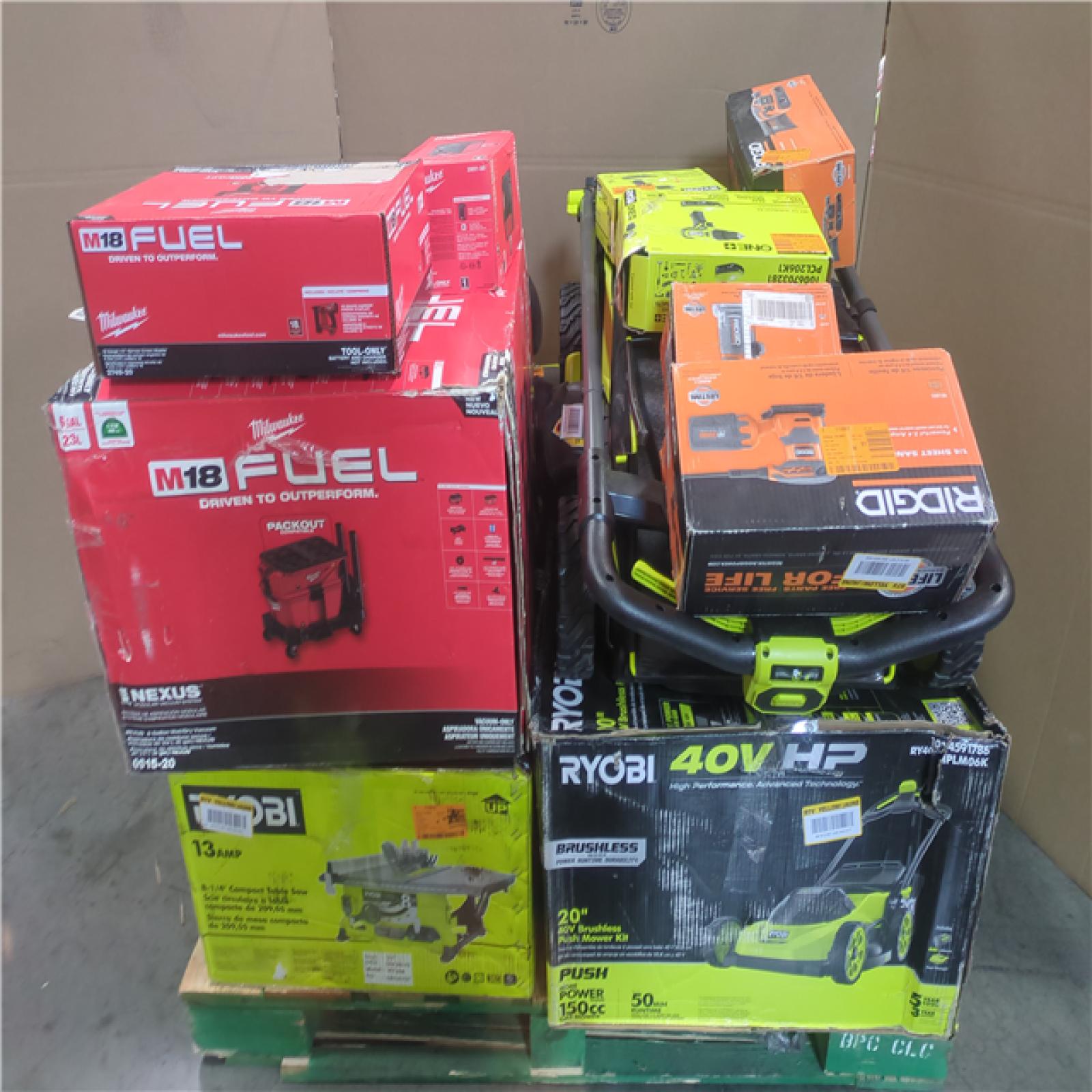 CALIFORNIA AS-IS TOOL PALLET