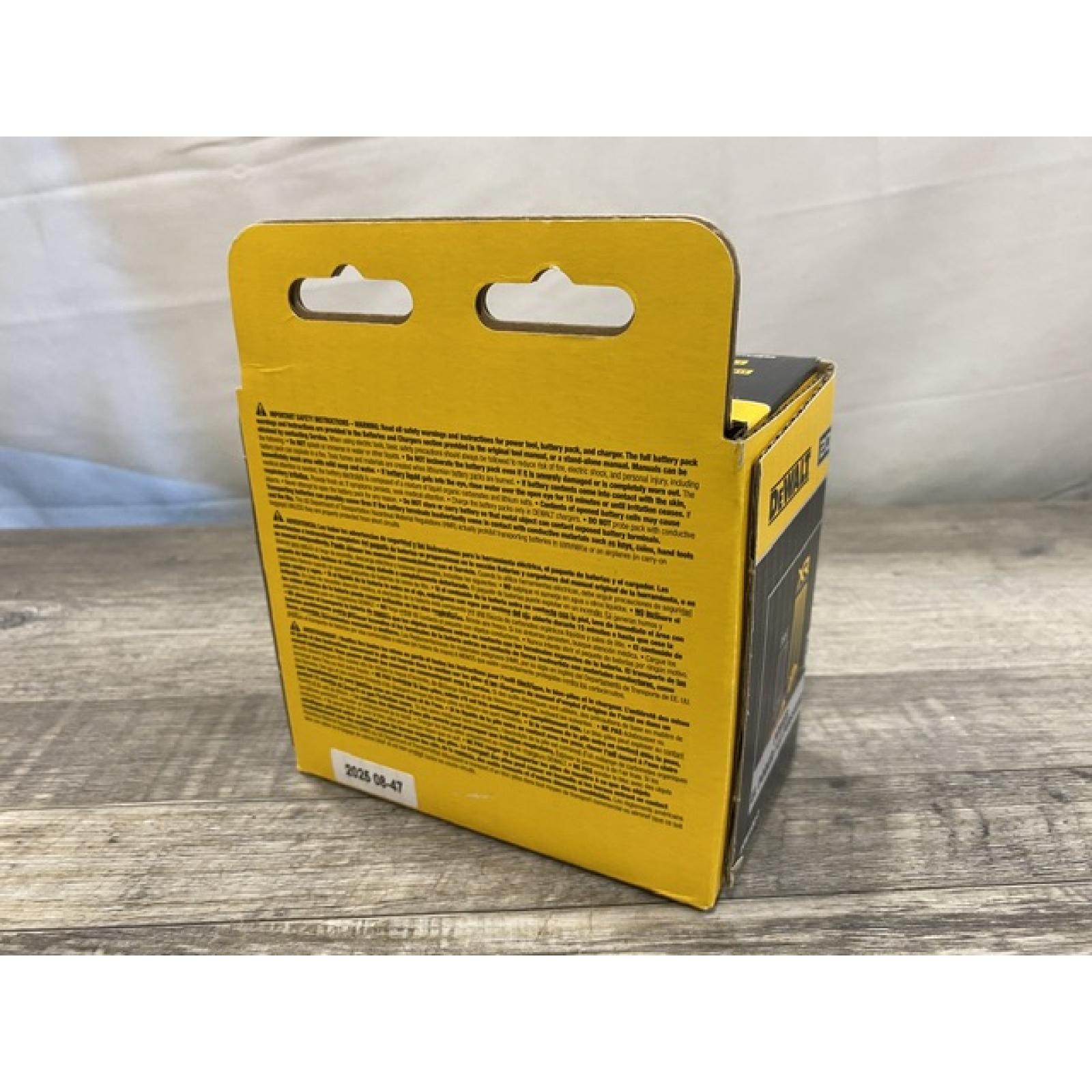 NEW - DEWALT 20V MAX XR POWERSTACK Lithium-Ion 3.5 Ah Battery (2 -Pack)