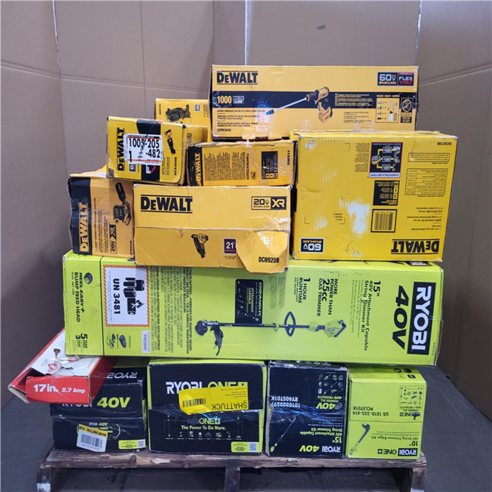 California AS-IS TOOL pallet