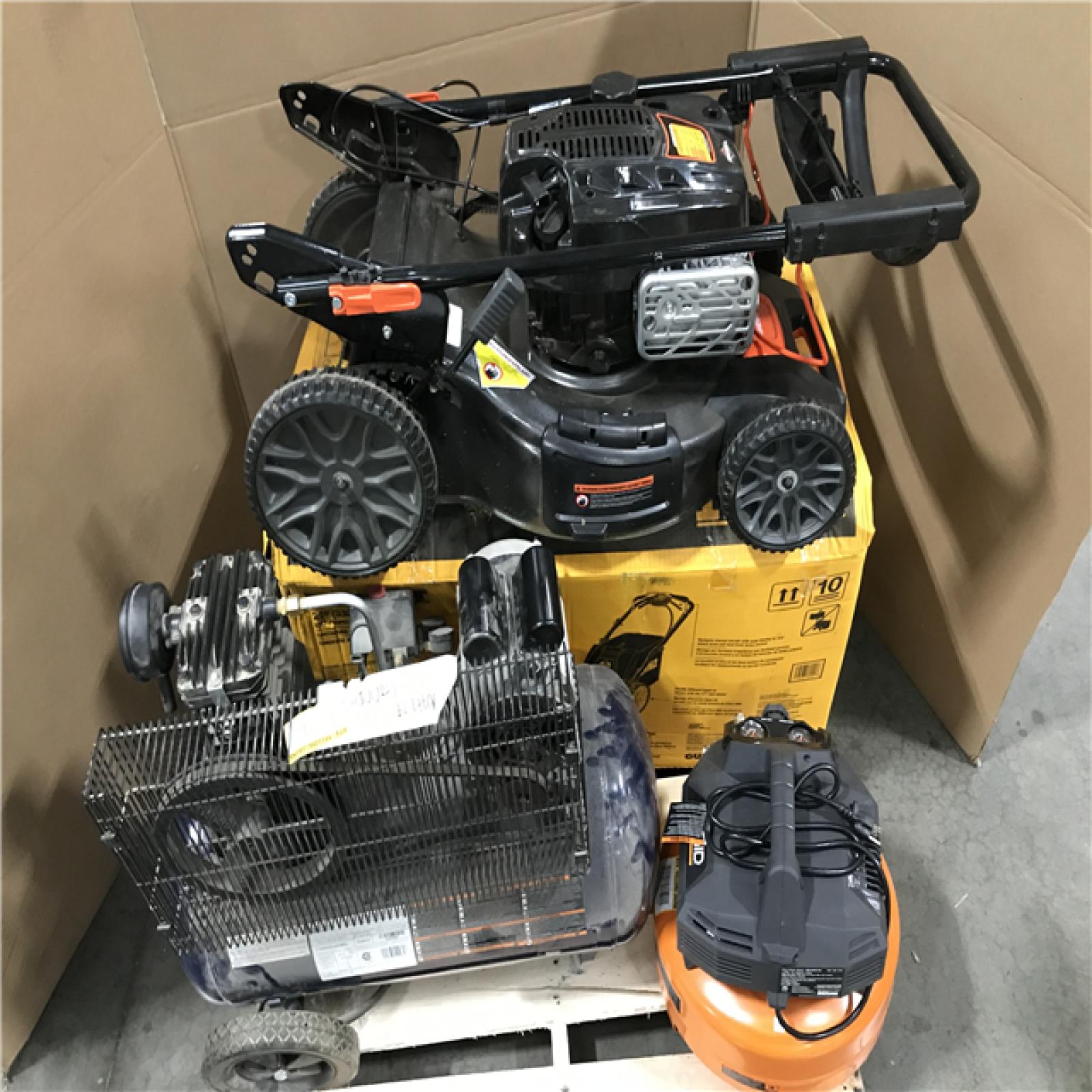 CALIFORNIA AS-IS OUTDOOR POWER EQUIPMENT