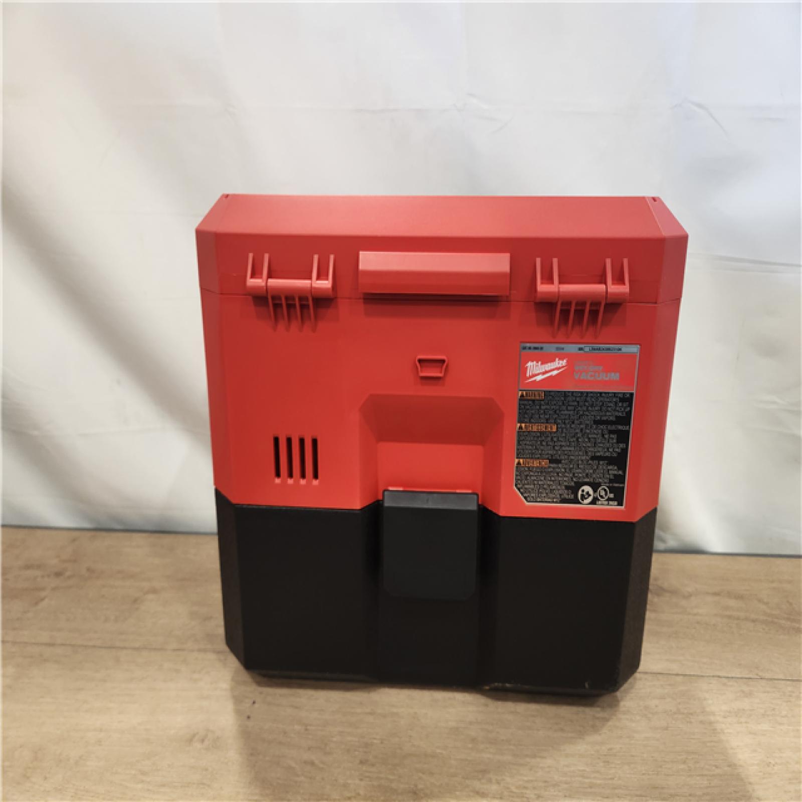 AS-IS- Milwaukee FUEL 12-Volt Lithium-Ion Cordless 1.6 Gal. Wet/Dry Vacuum (Vacuum-Only)