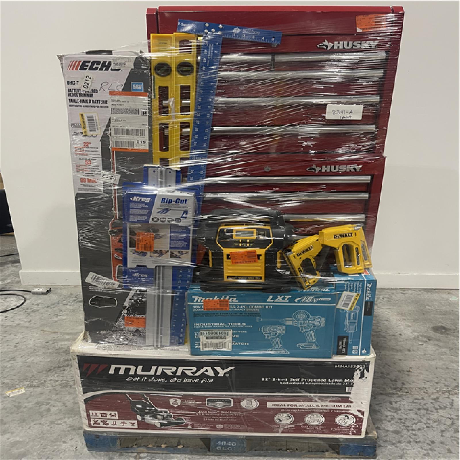Atlanta Location As-Is Tools and more (one Pallet) 8341-A