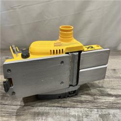 AS-IS DEWALT 20V MAX XR Cordless Brushless 3-1/4 in. Planer (Tool Only)