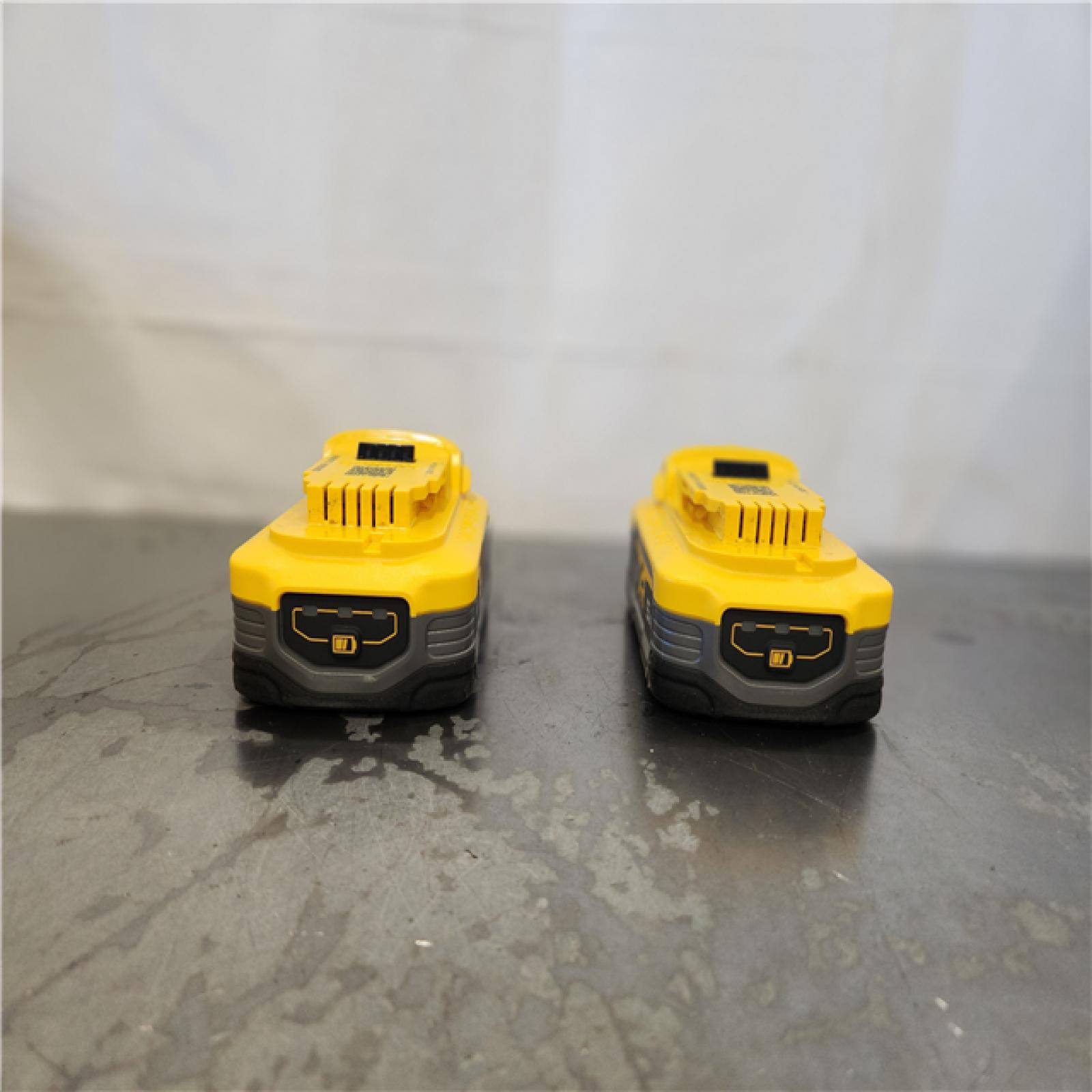 AS-IS- Dewalt Max Powerstack Li-Ion Battery  20V  5.0 Ah  (QUANTY 6)