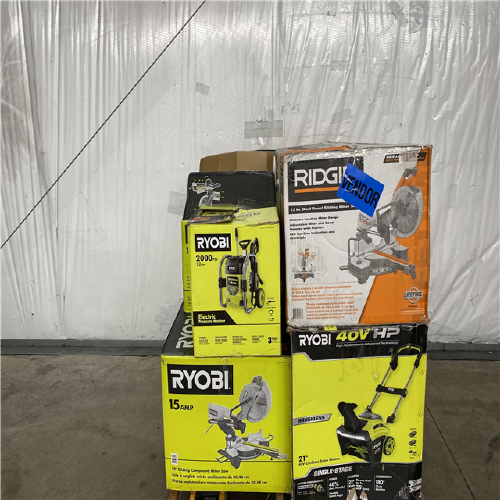 Houston Location AS IS - Tool Pallet